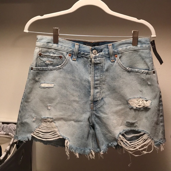 Abercrombie & Fitch Pants - Abercrombie & Fitch High Rise Jean Short